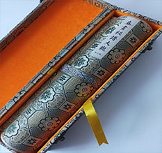 中卫市书画装裱案例